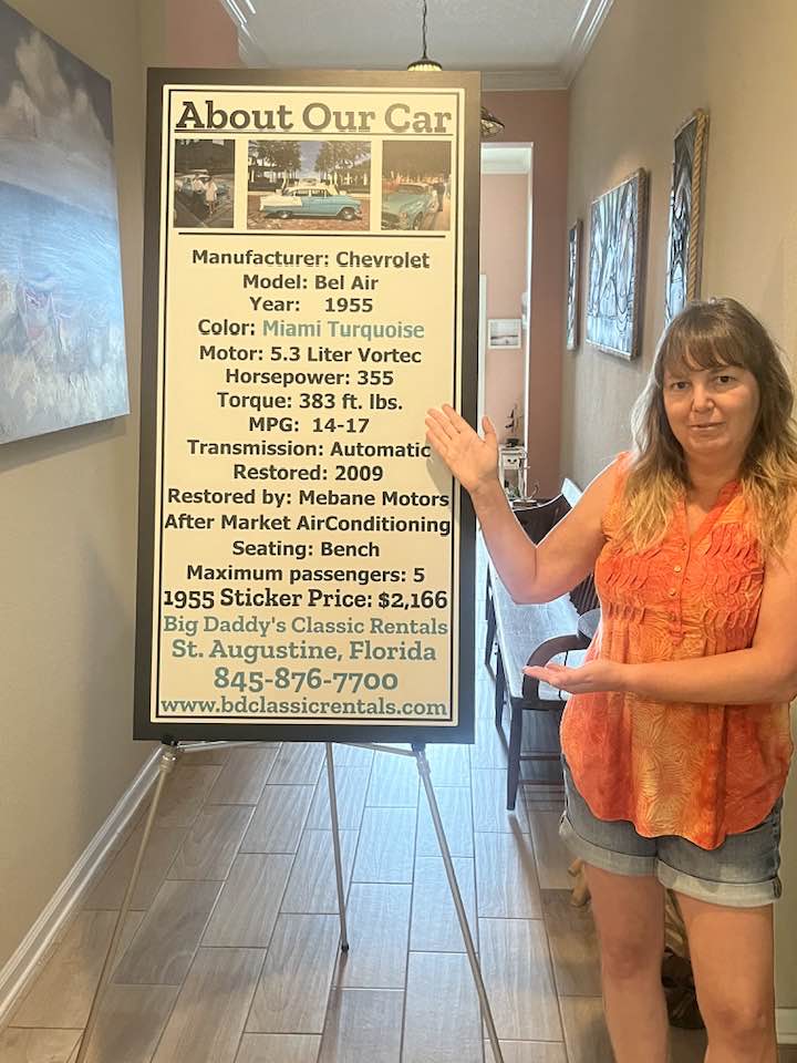 Northeast Florida vintage car rental